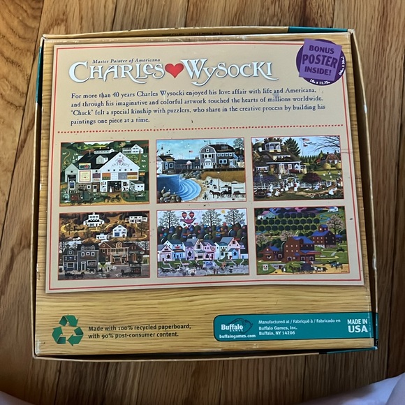 Charles Wysocki Peppercricket Farm Puzzle - Picture 2 of 3